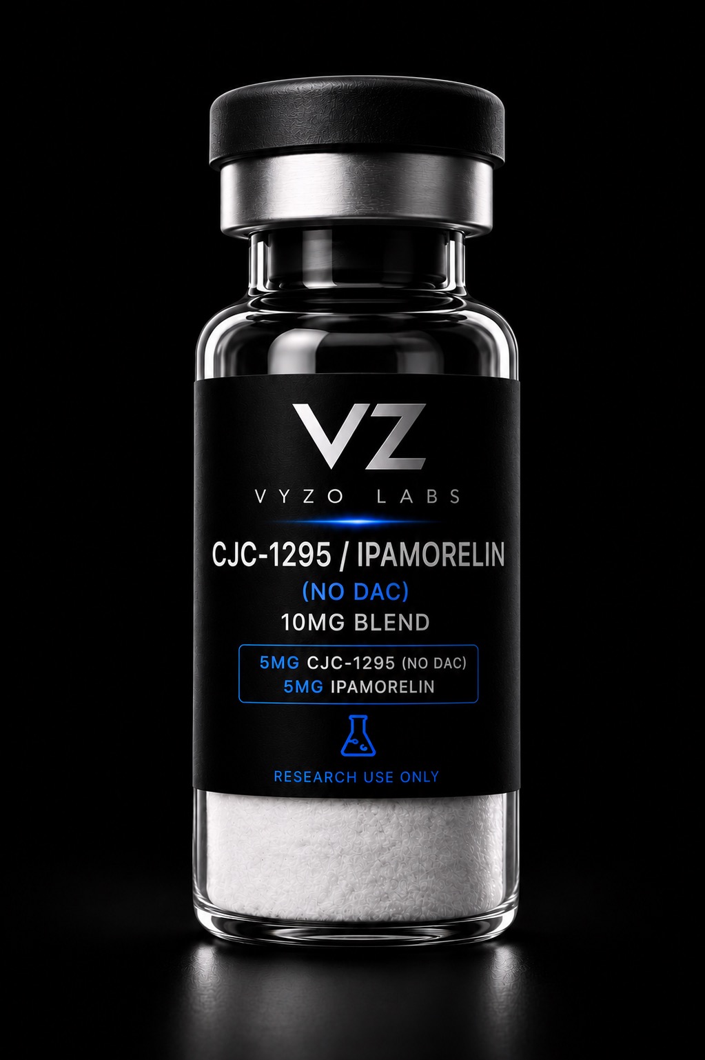 CJC-1295 (No DAC) / Ipamorelin 10 mg Blend vial